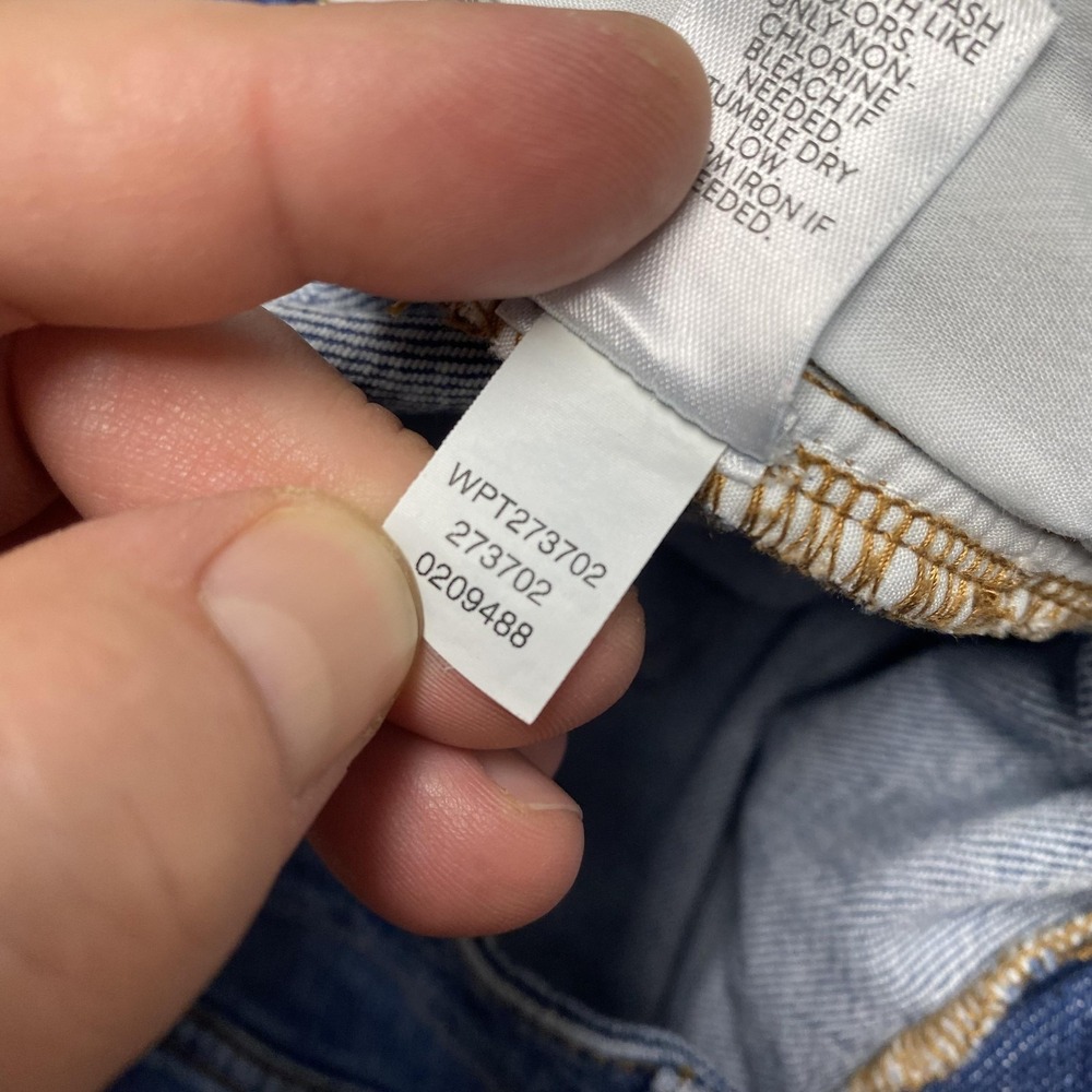 J. Jill Jeans Womens 6 Petite Blue Relaxed Boyfriend Denim Stretch Medium Wash - Picture 8 of 15